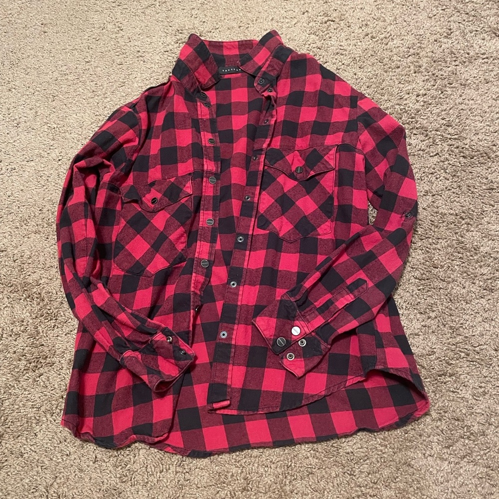 Black & Red Flannel